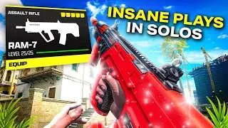 THIS IRON SIGHT RAM 7 GOT ME OUT OF SOME INTENSE MOMENTS IN THIS SOLO GAME! WARZONE: URZIKSTAN