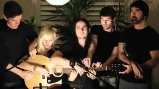 5 people   1 guitar