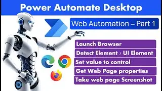 Power Automate Desktop - Web Automation - Part 1