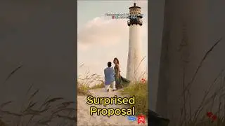 Suprised proposal 💍Miami Cape Florida Lighthouse #proposal