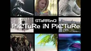 Brady Bunch-style opener built entirely in Final Cut Pro