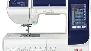 Maquina de coser elna eXpressive 860
