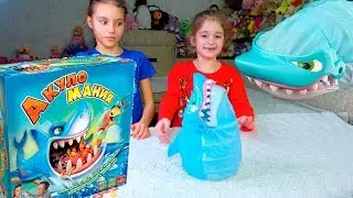 ЧЕЛЛЕНДЖ Обхитри Акулу Shark Bite Game Fun Challenge