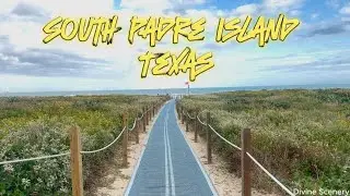 South Padre Island's Breathtaking Beach || 4K ||Texas