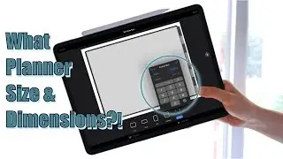 Size Matters! What SIZE Should a Digital Planner Be