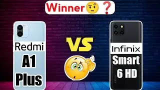 Redmi A1 Plus vs Infinix Smart 6 HD - Winner 🤨