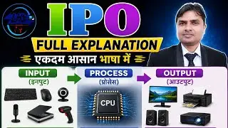 IPO Cycle क्या है? | Input Process Output System Explained in Hindi | O Level, 