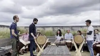 Drum Africa rooftop performance - Wouya