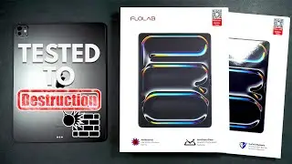 iPad Pro 13 in FLOLAB ONETIME NanoArmour Blue light & Matte Glass Screen Protector