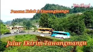 Jalur Wisata Kelok 8 Tawangmangu // Tour Route 8 Tawangmangu
