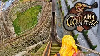 Cú Chulainn Coaster 4K On Ride POV - Emerald Park