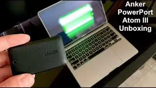 30W GaN Super Slim USB C Charger - Anker PowerPort Atom III Slim Unboxing
