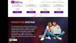 Site, Sistema, Script Catalogo Digital Vitrine Online Produtos Vendas em Php