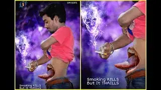 Swappy pawar edit in Picsart | Picsart Smoking edit like swappy pawar | SPR Edits.|
