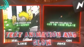 Ae Like Text Animation And Glow On Alightmotion (+Node Video) 