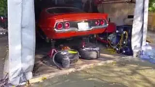 CAMMED 402 BIG BLOCK CHEVY! OPEN HEADERS!