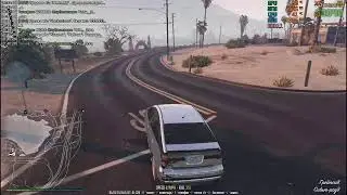 GTA 5 RP V-MP сервер Хреначу на тракторе по полям 2