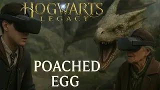 Poached Egg Quest in Virtual Reality // Hogwarts Legacy VR + UEVR Mod