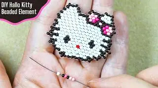 Master This DIY Hello Kitty Beaded Element in Easy Steps!