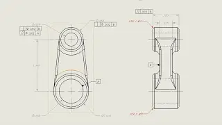 SolidWorks Tutorial: How to Add Chamfer Dimension In Solidworks Drawing