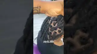 2 years 🔒🔒🔒 and I love it! #locjourney #locs