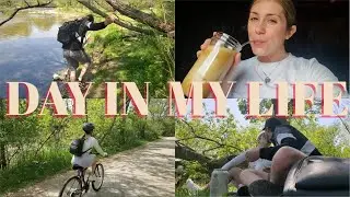 VLOG | bike ride & picnic