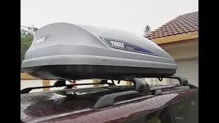 Free Broken and locked Thule Roof pod Fixed For Under $20