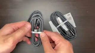 Ailun USB-C Nylon Braided Cables (3 Pack) - Silent Unboxing