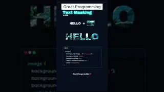 CSS Transparent Text | #short#shortsviral#youtubeshort#viralvideos#funnyvideos#css#html#javascript