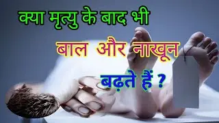 क्या मौत के बाद भी नाखून और बाल बढ़ते हैं।। Kya Maut Ke Baad Bhi Nakhun or Ball Badhate Hai