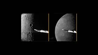 Sonda BepiColombo vê o planeta Mercúrio em mais uma 