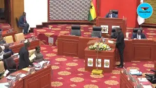 Afenyo-Markin sparks uproar in Parliament over dispatch box attempt