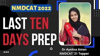 FINAL TEN DAYS Revision Plan For MDCAT 2025 By NATIONAL TOPPER