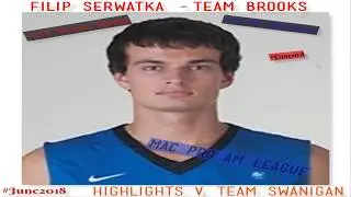 Filip Serwatka Highlights v. Team Swanigan June 2018