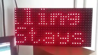 Split screen marquee/scroll dmd library