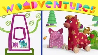 WOODVENTURES 🔉 ECHO 🔉  Educational Cartoon Series for Preschoolers