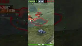 WT Ritter WoT Blitz [Timourus_404]| #shorts #shortswotb #wotblitz #вотблиц #shortswotblitz #gameplay