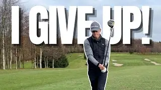 I QUIT GOLF! - My recovery to BETTER golf [The Rebuild EP1]