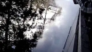 What happen with the hot water in the cold weather