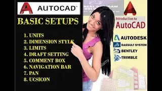 AUTO CAD INTRODUCTION |HISTORY OF AUTO CAD|BASIC SETUPS OF AUTOCAD| - TUTORIALS!
