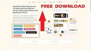 StackFood Multi Restaurant - Food Delivery App with Laravel Admin and Restaurant Panel