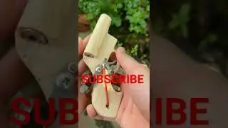 how to make a pistol gun with just woods and matches #shortsfeed #shortsviral #shortvideo #shorts