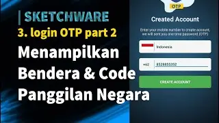 Sketchware | Display country flags, name & calling code.