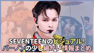 SEVENTEENを代表するビジュアル！バーノンの少し細かい情報まとめ