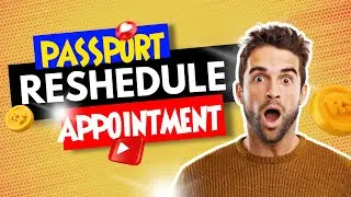 passport Reschedule Appointment #reels #telangana #telugushorts