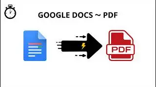 How To Convert Google Doc To PDF In 5 Seconds