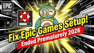 Fix Epic Games Launcher Setup Ended Prematurely (2026)