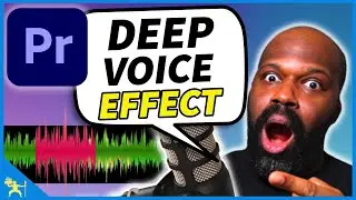 How to add a Deep Voice Effect in Premiere Pro