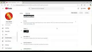 Videos Not Showing On YouTube Channel Home Page 2024