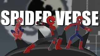 Spider-Man Spider-Verse Stickman Animation 2 | Stick Nodes | Pioneer Animations
